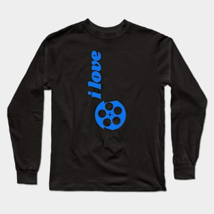 I Love Movies Long Sleeve T-Shirt